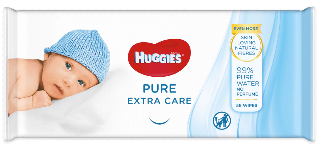 Huggies® Pure Extra Care wipes